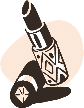 Lipstick graphic